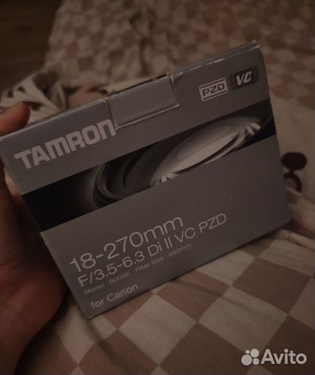 Объектив tamron 18-270mm