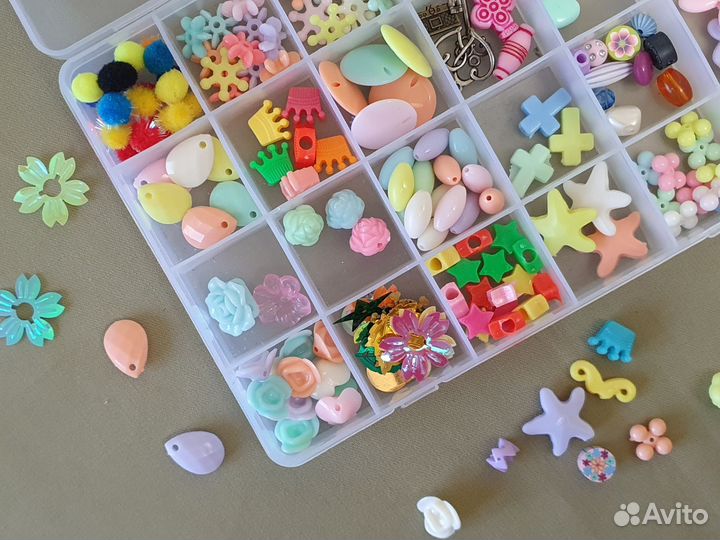 Набор бусин для детского творчества