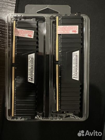 Оперативная память ddr4 32gb corsair vengeance