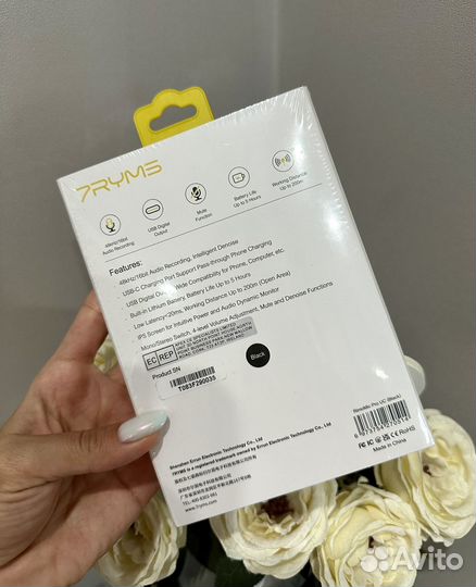 Микрофон беспроводной петличный 7Ryms Rimomic Pro