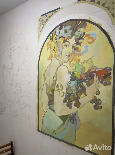 Художник. Роспись стен/ портреты по фото