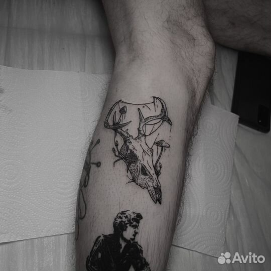 Аниме тату на дому