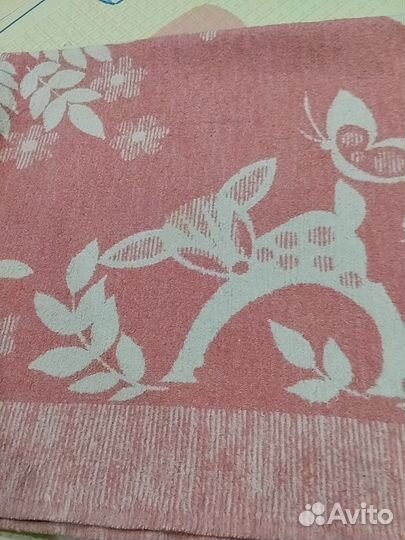 Одеяло байковое детское