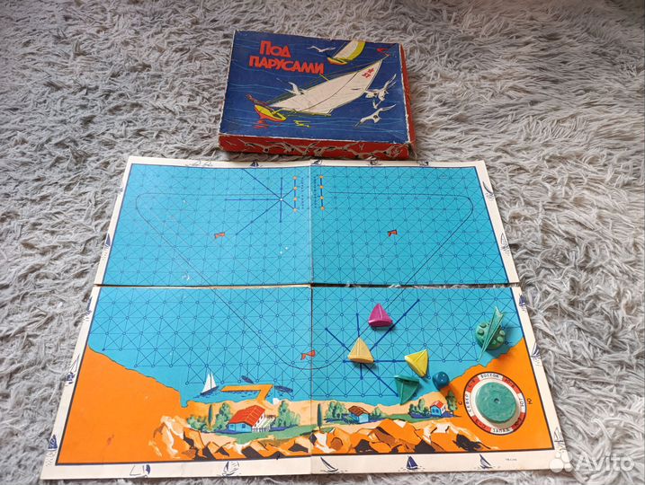 Под парусами СССР настольная игра