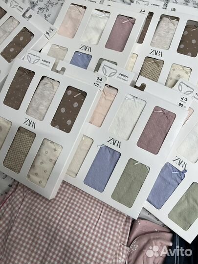 Набор трусиков для девочки zara