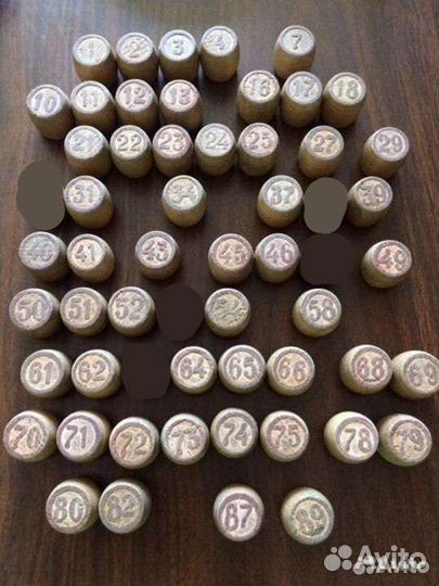 Бочонки от лото