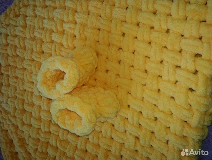 Плед +пинеточки