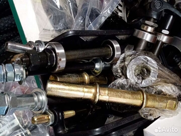 Каретки, втулки, оси для велосипедов