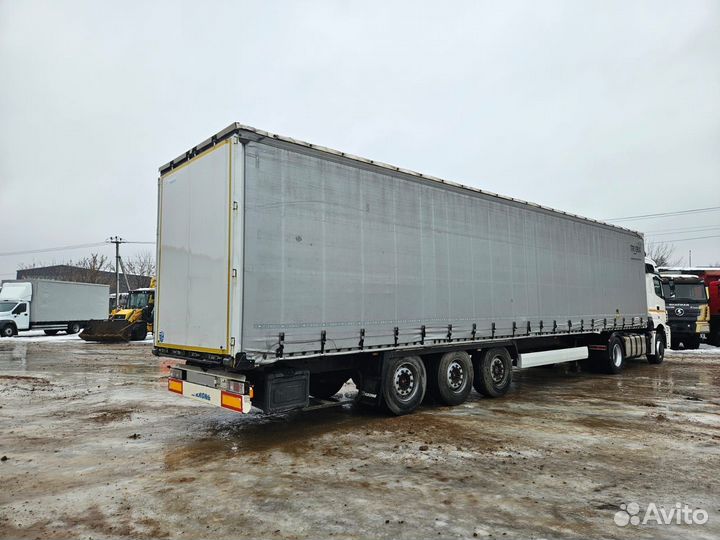 Полуприцеп шторный Krone SD, 2016