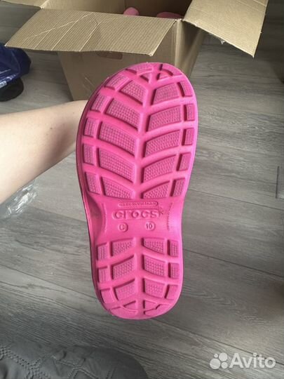 Резиновые сапоги crocs c10