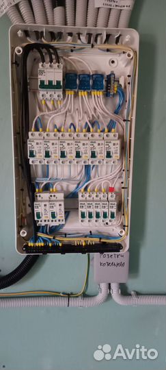 Электрик, Электромонтажные работы в квартире,доме