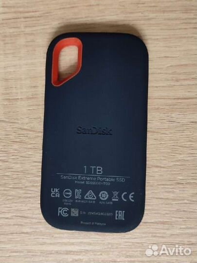 Sandisk extreme portable ssd v2 1Tb