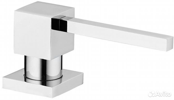 Дозатор для жидкого мыла mexen квадратный, хром