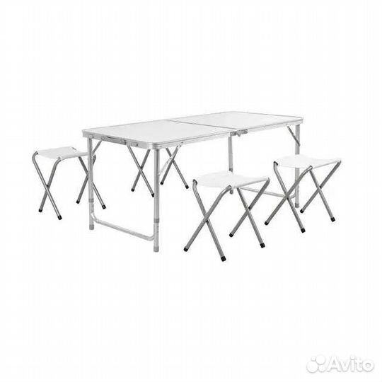 Стол туристический складной +4 стула