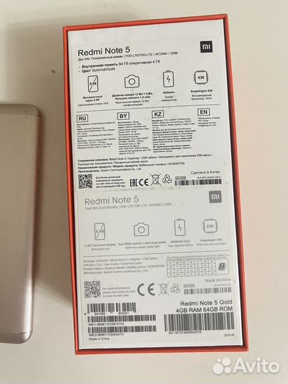 Xiaomi Redmi Note 5 Pro, 4/64 ГБ