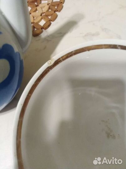 Пиалла и чайник заварной на 1.0 литра