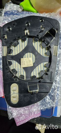 Стекло зеркала левое, audi A3, A4, A5