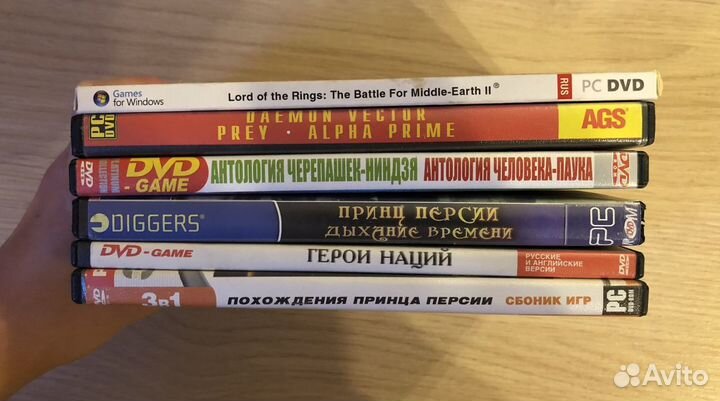 DVD диски игры