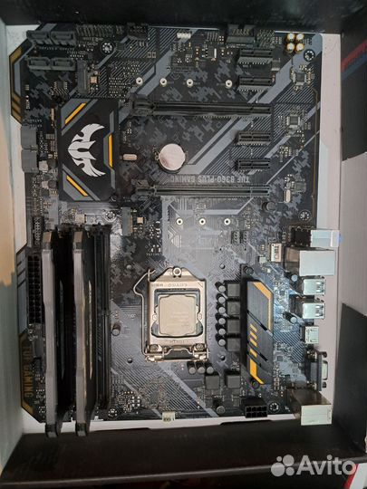 I7 8700 и мп asus tuf gaming b360 plus gaming