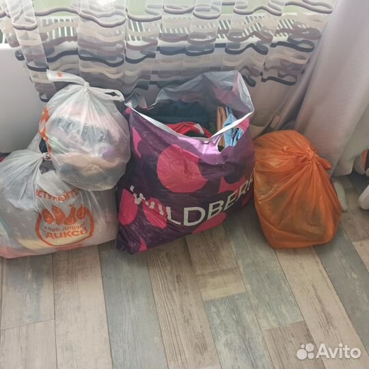 Пакеты вещей на девочку