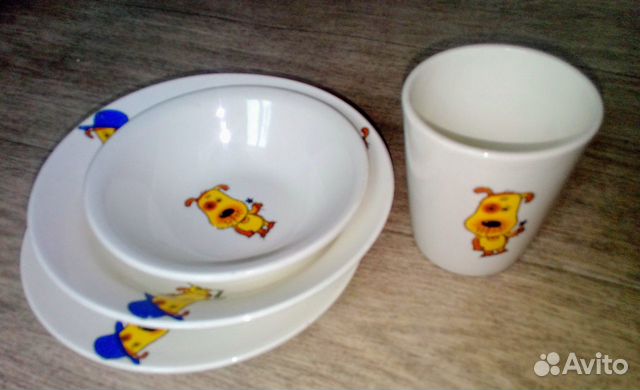 Новый детский набор 4 предмета