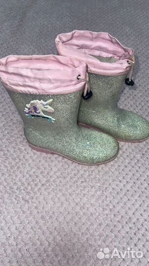 Детские резиновые сапоги 34 размер