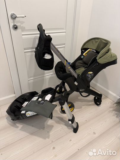 Автокресло doona с базой isofix и допами