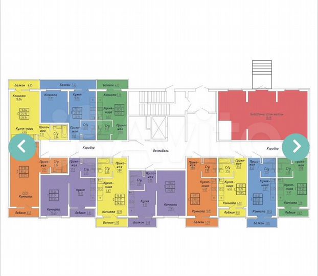 Апартаменты-студия, 24,3 м², 1/8 эт.