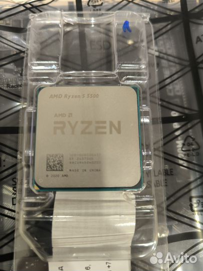 Комплект Ryzen 5 5500 + плата A520 + DDR4 16gb+Кул