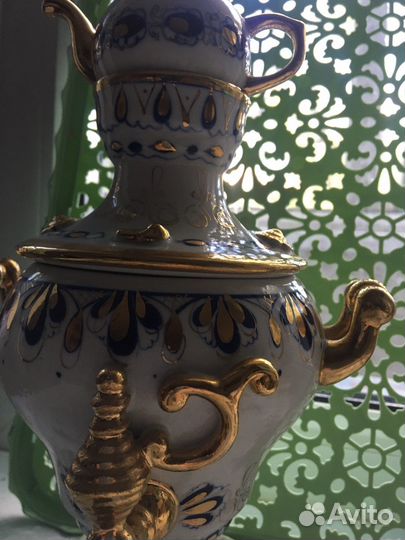 Самовар Гжель СССР