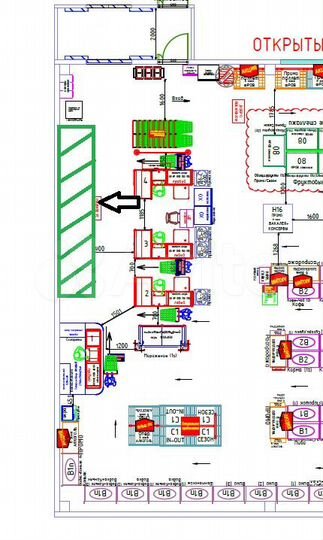 Свободного назначения, 5 м²