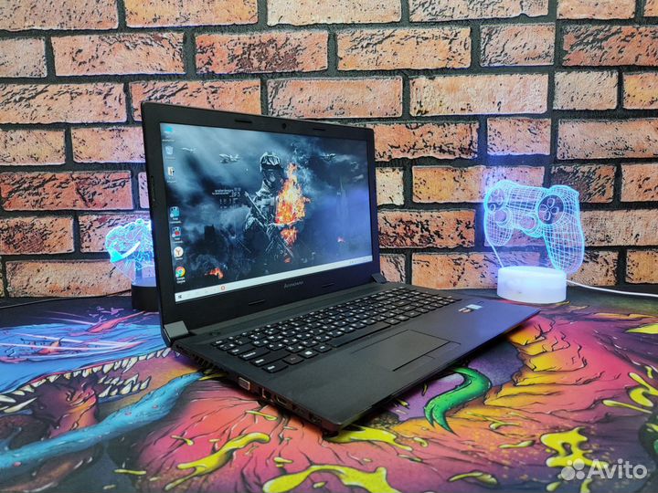 Мощный ноутбук Lenovo i5 6200U 4GB видео, 12GB озу