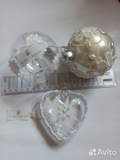 Новогодние шары фабрики karlsbach