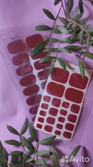 Маникюр наклейки