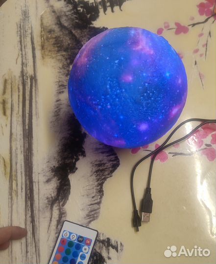 Ночник шар планетарий космос