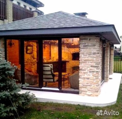 Беседка с мангалом в аренду