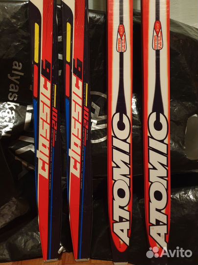 Беговые коньковые лыжи Atomic 168 Skate PRO