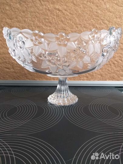 Ваза для фруктов конфетница Waltherglas Германия