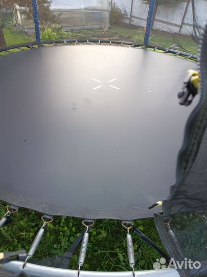 Батут с сеткой бу