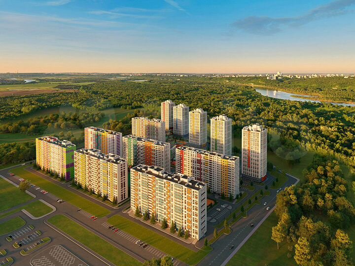 2-к. квартира, 71,6 м², 14/25 эт.