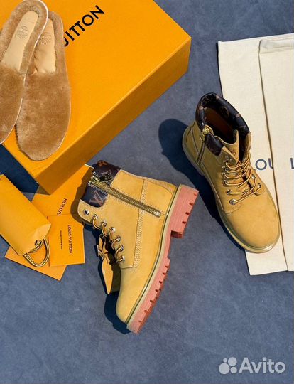 Ботинки louis vuitton timberland