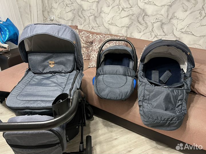 Коляска 3в1 adamex emilio Польша