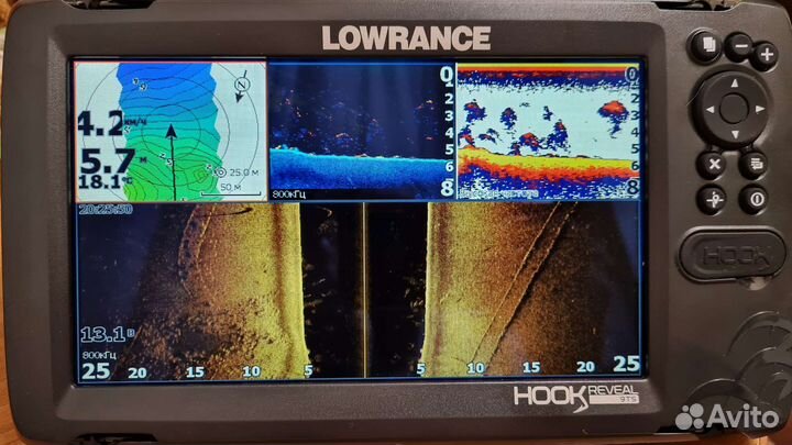 Эхолот-картплоттер Lowrance Hook Reveal-9TS