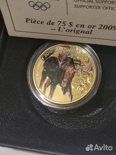 Золотые монеты Канада