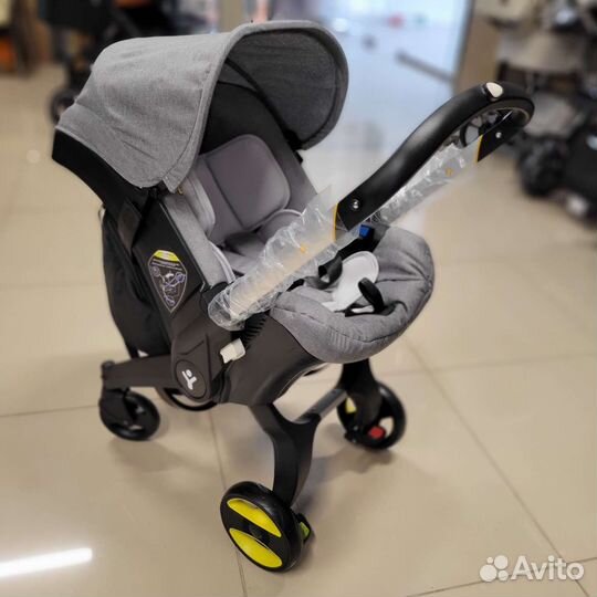 Коляска автолюлька 4 в 1 FooFoo grey премиум