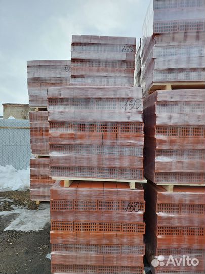 Кирпич двойной поризованный керам. М150