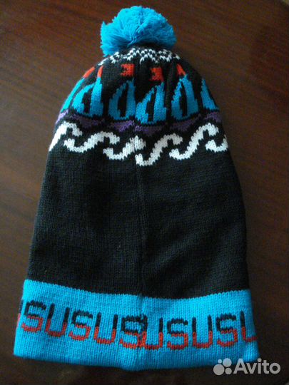 Теплая шапка-шлем трик.двойной р-р 40-44