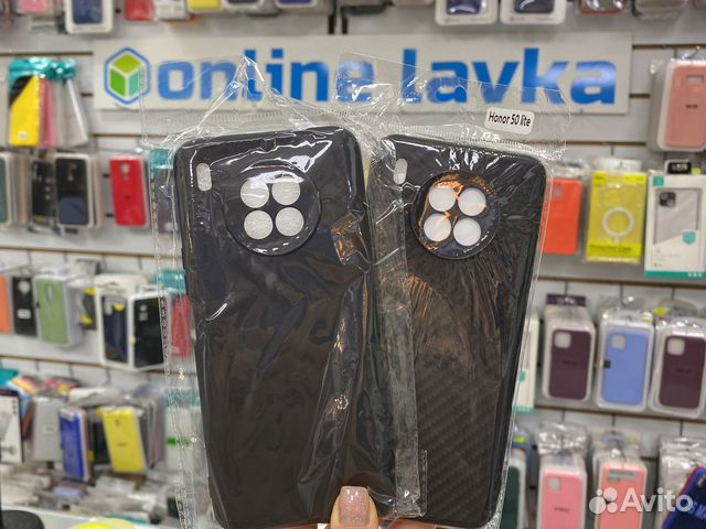 Чехол на Honor 50 lite черный