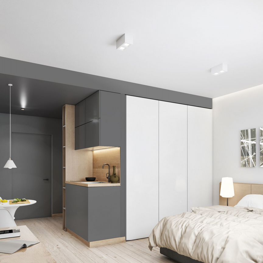 1-к. апартаменты, 23 м², 13/13 эт.