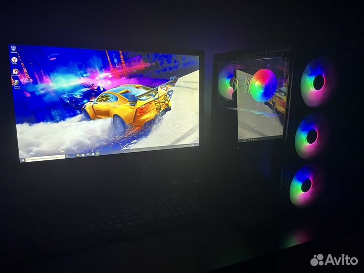 Игровой компьютер с RX580 8gb